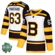 Miesten Boston Bruins Brad Marchand 63 Pelipaita 2019 Winter Classic Patch Valkoinen Authentic