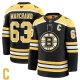 Miesten Boston Bruins Brad Marchand 63 Pelipaita Captain Patch Musta Premium Koti