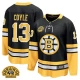 Miesten Boston Bruins Charlie Coyle 13 Pelipaita 100th Anniversary Patch Musta Breakaway Vaihtoehtoinen