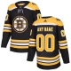 Miesten Boston Bruins Custom Pelipaita Musta Authentic