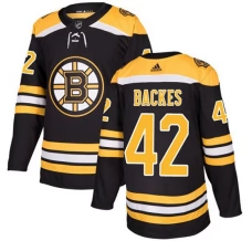 Miesten Boston Bruins David Backes 42 Pelipaita Musta Authentic