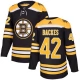 Miesten Boston Bruins David Backes 42 Pelipaita Musta Authentic
