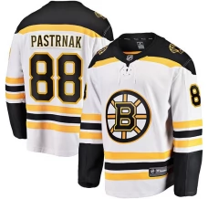 Miesten Boston Bruins David Pastrnak 88 Pelipaita Valkoinen Premier Breakaway Vieras