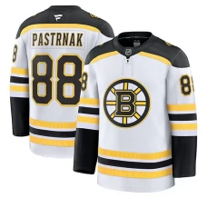 Miesten Boston Bruins David Pastrnak 88 Pelipaita Valkoinen Premium Vieras