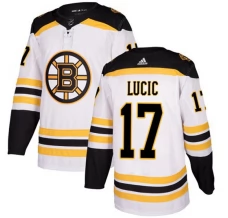 Miesten Boston Bruins Milan Lucic 17 Pelipaita Valkoinen Authentic