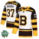 Miesten Boston Bruins Patrice Bergeron 37 Pelipaita 2019 Winter Classic Patch Valkoinen Authentic