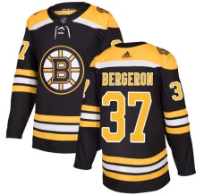 Miesten Boston Bruins Patrice Bergeron 37 Pelipaita Musta Authentic