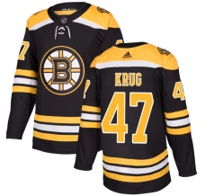 Miesten Boston Bruins Torey Krug 47 Pelipaita Musta Authentic