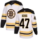 Miesten Boston Bruins Torey Krug 47 Pelipaita Valkoinen Authentic