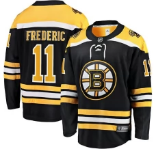 Miesten Boston Bruins Trent Frederic 11 Pelipaita Musta Breakaway Koti
