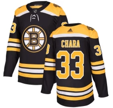 Miesten Boston Bruins Zdeno Chara 33 Pelipaita Musta Authentic