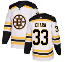 Miesten Boston Bruins Zdeno Chara 33 Pelipaita Valkoinen Authentic