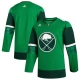Miesten Buffalo Sabres Blank Pelipaita 2023 St. Patrick's Day Primegreen Vihreä Authentic Vaihtoehtoinen