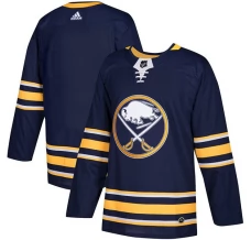 Miesten Buffalo Sabres Blank Pelipaita Navy Authentic Koti