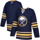 Miesten Buffalo Sabres Blank Pelipaita Navy Authentic Koti
