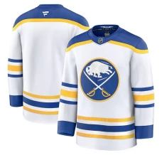 Miesten Buffalo Sabres Blank Pelipaita Valkoinen Premium Vieras