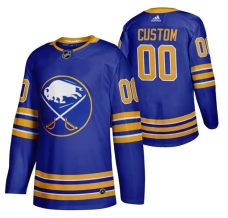 Miesten Buffalo Sabres Custom Pelipaita 2020-21 Royal Authentic