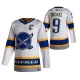 Miesten Buffalo Sabres Jack Eichel 9 Pelipaita 2020-21 Reverse Retro Valkoinen Authentic