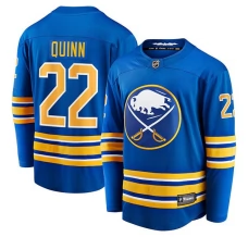 Miesten Buffalo Sabres Jack Quinn 22 Pelipaita Royal Breakaway Koti