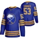 Miesten Buffalo Sabres Jeff Skinner 53 Pelipaita 2020-21 Royal Authentic