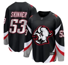 Miesten Buffalo Sabres Jeff Skinner 53 Pelipaita Musta Premier Breakaway Vaihtoehtoinen