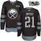 Miesten Buffalo Sabres Kyle Okposo 21 Pelipaita 1917-2017 100th Anniversary Patch Musta Authentic