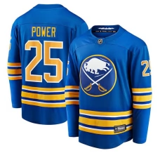 Miesten Buffalo Sabres Owen Power 25 Pelipaita Royal Breakaway Koti