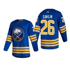 Miesten Buffalo Sabres Rasmus Dahlin 26 Pelipaita 2020-21 Royal Authentic