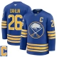 Miesten Buffalo Sabres Rasmus Dahlin 26 Pelipaita Captain Patch Royal Premium Koti
