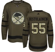 Miesten Buffalo Sabres Rasmus Ristolainen 55 Pelipaita Camo Green Authentic