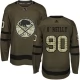 Miesten Buffalo Sabres Ryan O'Reilly 90 Pelipaita Camo Green Authentic