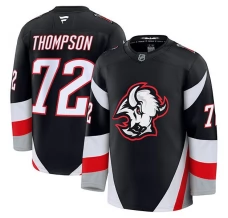 Miesten Buffalo Sabres Tage Thompson 72 Pelipaita Musta Premium Vaihtoehtoinen