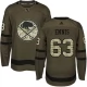 Miesten Buffalo Sabres Tyler Ennis 63 Pelipaita Camo Green Authentic
