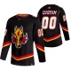 Miesten Calgary Flames Custom Pelipaita 2020-21 Reverse Retro Musta Authentic