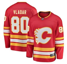 Miesten Calgary Flames Daniel Vladar 80 Pelipaita Punainen Breakaway Koti