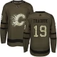 Miesten Calgary Flames Matthew Tkachuk 19 Pelipaita Camo Green Authentic