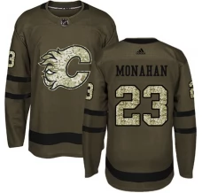 Miesten Calgary Flames Sean Monahan 23 Pelipaita Camo Green Authentic