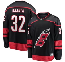 Miesten Carolina Hurricanes Antti Raanta 32 Pelipaita Musta Breakaway Koti