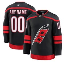 Miesten Carolina Hurricanes Custom Pelipaita Musta Premium Koti