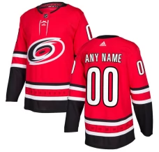 Miesten Carolina Hurricanes Custom Pelipaita Punainen Authentic