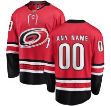 Miesten Carolina Hurricanes Custom Pelipaita Punainen Breakaway Vaihtoehtoinen