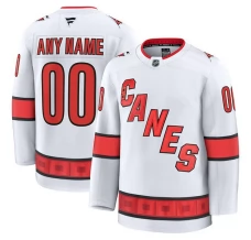 Miesten Carolina Hurricanes Custom Pelipaita Valkoinen Premium Vieras
