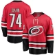 Miesten Carolina Hurricanes Jaccob Slavin 74 Pelipaita Punainen Breakaway Vaihtoehtoinen