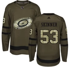 Miesten Carolina Hurricanes Jeff Skinner 53 Pelipaita Camo Green Authentic