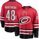 Miesten Carolina Hurricanes Jordan Martinook 48 Pelipaita Punainen Breakaway Vaihtoehtoinen
