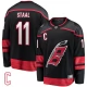 Miesten Carolina Hurricanes Jordan Staal 11 Pelipaita Captain Patch Musta Breakaway Koti