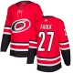 Miesten Carolina Hurricanes Justin Faulk 27 Pelipaita Punainen Authentic