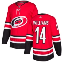 Miesten Carolina Hurricanes Justin Williams 14 Pelipaita Punainen Authentic