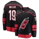 Miesten Carolina Hurricanes K'Andre Miller 19 Pelipaita Musta Breakaway Koti