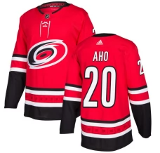 Miesten Carolina Hurricanes Sebastian Aho 20 Pelipaita Punainen Authentic